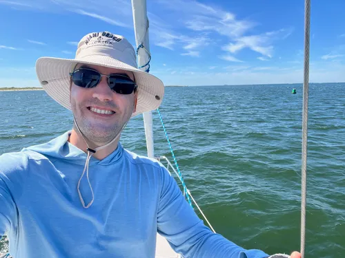 Sailing on open water