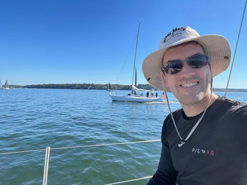 On the water with sailboats