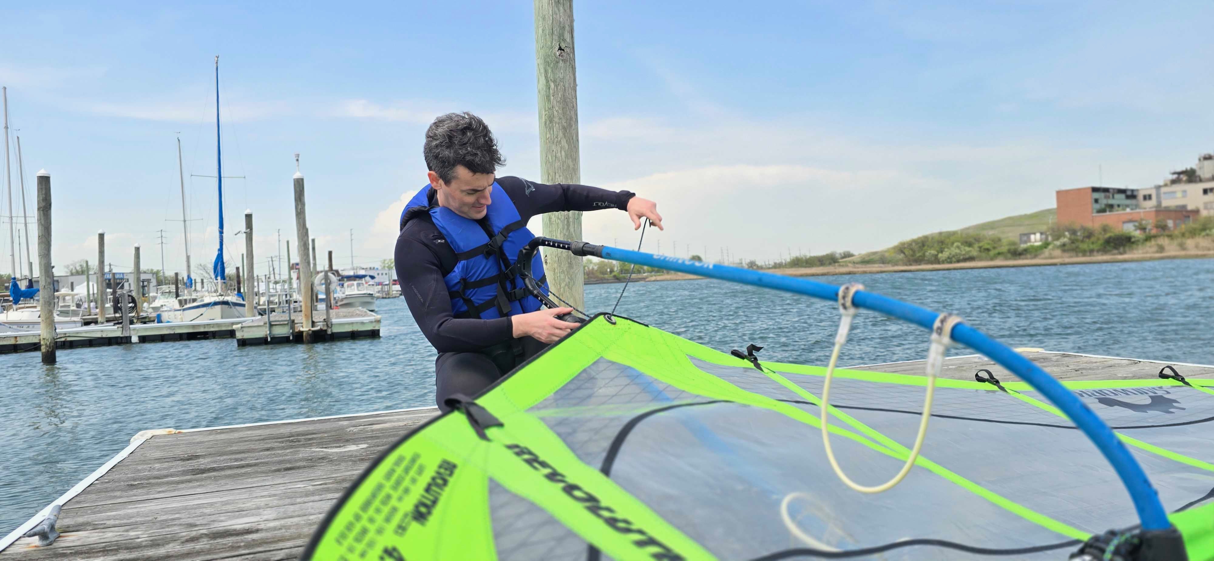 Windsurfing preparation